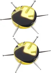 minkissy Set of 2 Nail Art Dotting Tools Multi-purpose Pottery Clay Tools for Sculpting Modeling