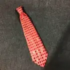 Glow the Dark Tie Colorful Light-up Necktie Sequin Led for Men Women Glowing