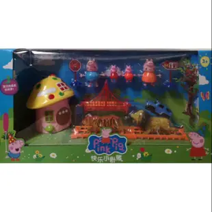 粉紅豬小妹（佩佩豬)小豬佩奇的動物園玩具