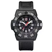 Luminox Men's Watch Navy Seal 3500 Series Quartz Black Rubber Strap Dive 3501