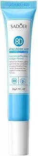 Hyaluronic acid anti wrinkle eye cream, moisturizing eye cream,Fade the dark circles under the eyes to fine lines under the eye bags to tighten the hyaluronic acid eye cream