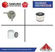 SAKURA Filter Kit For TOYOTA LITE ACE YM21 2YC cyl4 1.8L Petrol 1984-1985 (for: Toyota)