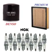 Tune Up Kit Filters Spark Plugs For DODGE RAM 1500 V10; 8.3L 2004-2006