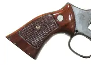 RETRO S&W K, L FRAME TARGET GRIPS SQUARE BUTT MODEL 67 617 ROSE WOOD # 9