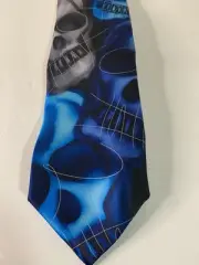 Jerry Garcia Plague Entity Collector’s Edition Men Neck Tie Grateful Dead Skulls