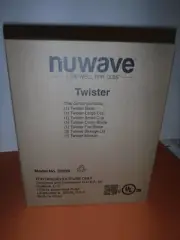 Nuwave Twister Compact Portable Blender 22093 Large & Small Cups 2 Lids