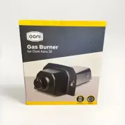 NIB Ooni Karu 16/Karu 2 Pro Pizza Oven Gas Burner 28mbar Propane Gas Converter