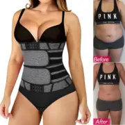 Waist Support Belt Heavy Weight Lumbar Fitness Lower Back Brace Lifting Strap US