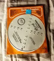 Vintage Yours Truly Inc. Quilting Template Circles Never Opened No. 9315
