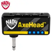 Nady AxeHead Mini Electric Guitar Headphone Amplifier - Rechargeable