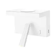 Charge Bedside Reading Light 2W White 3CCT - 22696