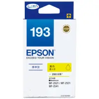 在飛比找momo購物網優惠-【EPSON】NO.193 原廠黃色墨水匣(T193450)