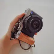 Wood Wooden Handgrip For Sony A7C A7-C Camera Holder Black Ebony Rosewood