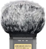 SUNMON Microphone Windscreen Muff for Zoom H4N Portable Digital Recorders - Outdoor Mic Windshield Wind Cover Pop Filter