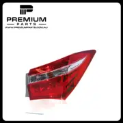 Red/Clear Tail Lamp Right Side Genuine Suits Toyota Corolla ZRE172R 2013 to 2019