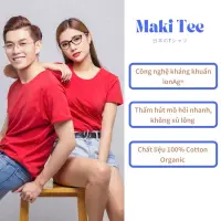 在飛比找蝦皮購物優惠-Maki Tee 日本高級中性 T 恤 100% 棉