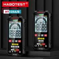 在飛比找蝦皮購物優惠-Habotest HT125 智能萬用表數字交流直流 600