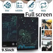 9.5" Double-sided Full Screen LCD Writing Tablet Scribbling Drawing Pad for Kids