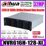 Dahua 128CH NVR 3U 16HDDs WizMind 32MP Ai NVR616H-128-XI Network Video Recorder