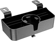 Portable Car Storage, Backseat Storage Hanger, 11.14 x 3.94 x 2.95 Inches Car Headrest Organizer, with Hook Cup Holder for Travel Accessory Belongings, Road Trips and Daily Commutes