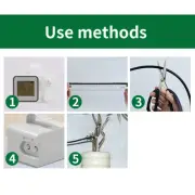 Automatic Watering System LCD Display Timer Plant Waterer Irrigation Kit A