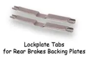 VW TYPE 3 64-73 SUPER BEETLE BACKING PLATE BRAKE SHOE STAR ADJUSTER LOCKING TABS