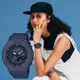 CASIO 卡西歐 G-SHOCK 女錶 八角農家橡樹 霧面雙顯手錶-藍(GMA-S2100BA-2A1)