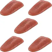 Sumind 5 Pieces Fake Tongue Realistic False Tongue Prank Tongue Toys Artificial Horrific Tongue Tricks Tongue Toys Magic Props Stage Props for Boys Girls Carnival Halloween Decoration