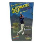 Bob Mann's Automatic Golf Let's Get Started! VHS VCR Video Tape New / Sealed