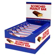 Scorched Peanut Bar 45g x 30 Halloween Treats Party Favours Aussie Old Time Fav