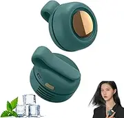 AZURAOKEY Mini Bladeless Fan Clip On, Portable Silent Mini Bladeless Fan with 3 Speeds, Rechargeable Clip-On Fan for Outdoor, Travel, Hands-Free Waist & Neck Fans, Travel Accessories