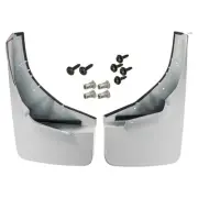 OEM NEW 2014-20 GM Chevrolet Front Splash Guards Mud Flaps Summit White 22902392