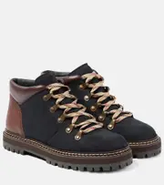 [See By Chloe] See By Chloé Eileen leather hiking boots AU 10 black