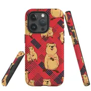 For iPhone 15 Pro Case, Shielding Cover, Quokkas