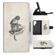 FLIP CASE FOR SAMSUNG GALAXY|WHITE-NOSED-MONKEY