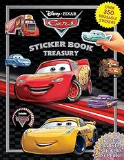 Disney Cars: Sticker Book Treasury: Activity Book Treasury Puzzle Game for Kids