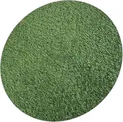 Simulated Grass Round Table Mat Green Artificial Grass Rug for Dining Table Accessories Lightweight and Versatile Faux Turf Decor for Home Restaurant and Outdoor Use