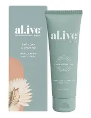 [al.ive body] Kaffir Lime And Green Tea Hand Cream 80ml