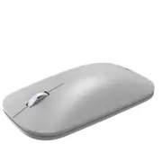 Microsoft Modern Mobile Mouse - Bluetooth/Radio Frequency - BlueTrack - 4 Button(s) - Platinum - Wireless - 2.40 GHz - Scroll Wh