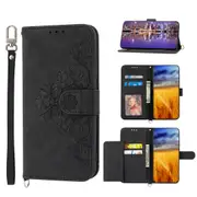 MCC For Samsung Galaxy S20 Wallet Case Cover Extra Card Slots w/ Strap G980 G981 [Black]