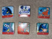 Lot Of 6 Finding Dory Nemo Hank Magic Towels Wash Cloths Bath Party Favors