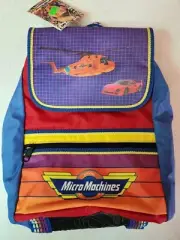 MICRO MACHINES 1990 ITALY GiG MINI BACKPACK w/ORIGINAL TAG VINTAGE - JOESCURIOS