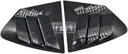 Compatible For Honda Feng Fan 2009-2014 Rear Window Side Vent Shutter Louver Cover Trim Accessories Auto Parts Carbon Fiber