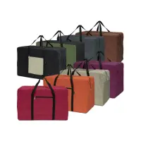 在飛比找momo購物網優惠-【AOU 微笑旅行】旅行袋 旅行袋 機場托運行李袋 大容量 