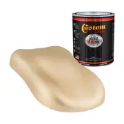 Hot Rod Flatz Champagne Gold Metallic Urethane Auto Flat Car Paint, Quart Only