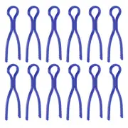 Plastic Bobbin Thread Holders 30pcs Spools Bobbin Buddies Set, Blue