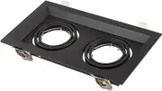 OSALADI Led Spotlight Housing Recessed Light Trim for Mr16/gu10 Downlight Holder Spotlight Frame Light Fixture Trim
