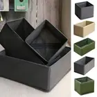 Large Capacity Folding Clothes Closet Organizer Basket Clothing Underwear Sock