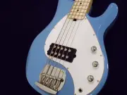 Sterling By Music Man S.U.B. Stingray Ray5 Chopper Blue Stalin 5-String Bass Saf