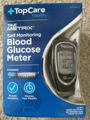 TOP CARE Health BLOOD GLUCOSE METER SELF MONITORING.Free Shipping